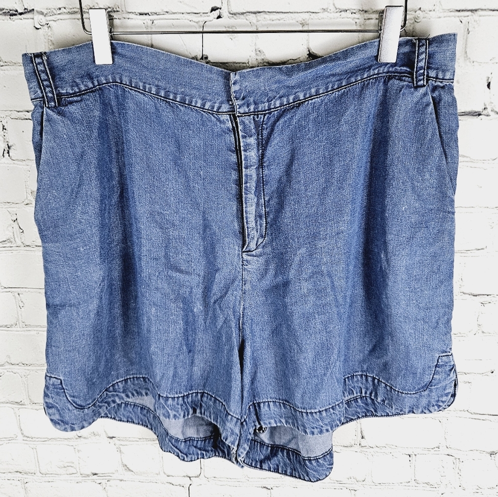 AMOUR VERT | Agneta tencel high waist shorts